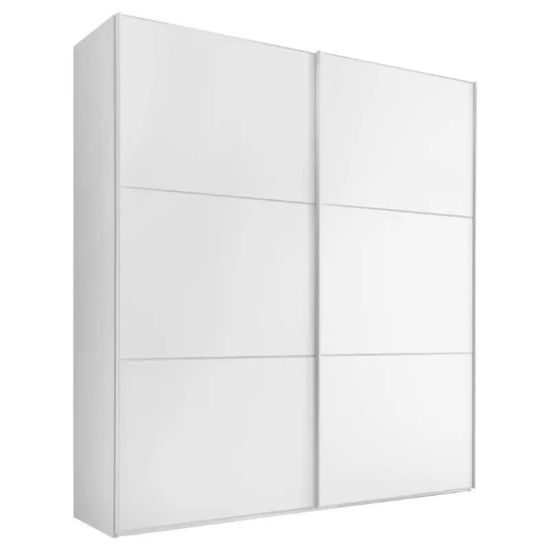Schwebetürenschrank in Weiß
