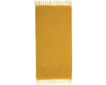 Hornbach Fleckerl Chenille senfgelb 60x120 cm