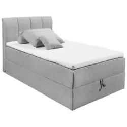 Boxspringbett 120/200 cm in Grau