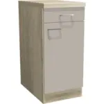 XXXLutz Lauterach - Ihr Möbelhaus bei Bregenz Küchenunterschrank 40/85/57 cm in Eichefarben, Champagner