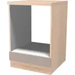 XXXLutz Lauterach - Ihr M&ouml;belhaus bei Bregenz Herdumbauschrank 60/86/57 cm in Eichefarben