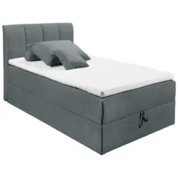 Boxspringbett 120/200 cm in Anthrazit