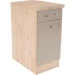 XXXLutz Lauterach - Ihr Möbelhaus bei Bregenz Küchenunterschrank 50/86/57 cm in Eichefarben, Champagner