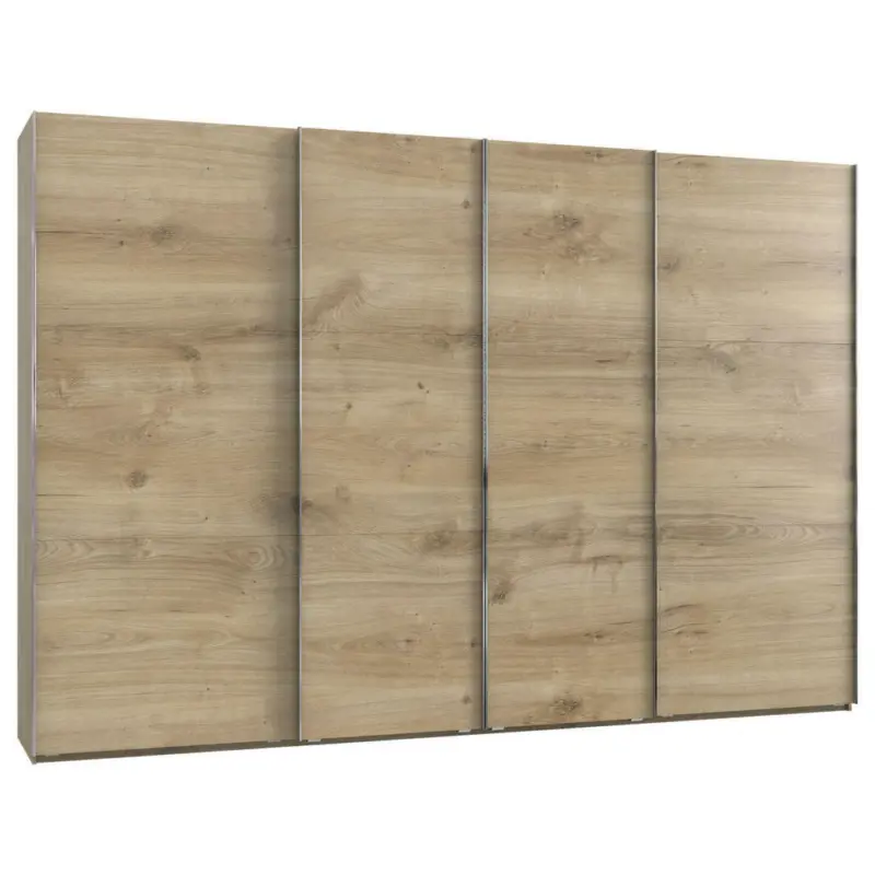 Schwebet&uuml;renschrank in Eichefarben