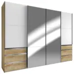 XXXLutz Lauterach - Ihr M&ouml;belhaus bei Bregenz Schwebet&uuml;renschrank in Wei&szlig;, Eichefarben