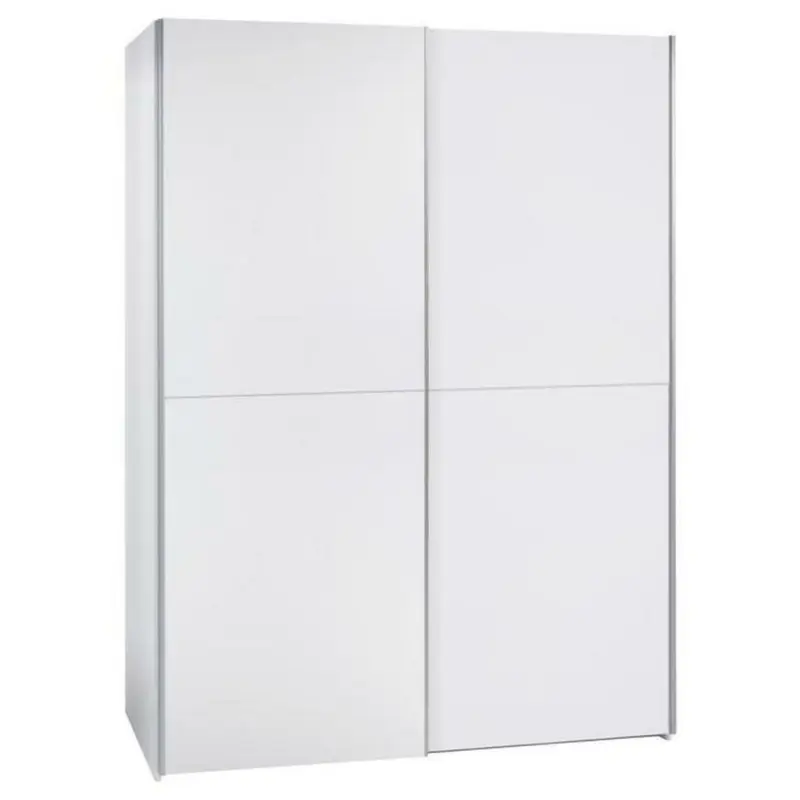 Schwebetürenschrank in Weiß