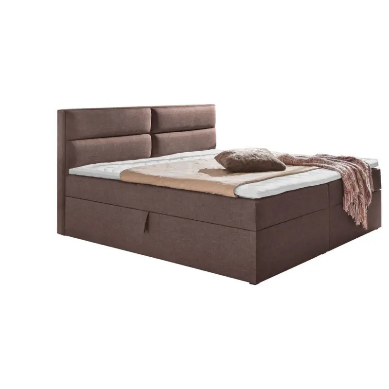 Boxspringbett 180/200 cm in Braun