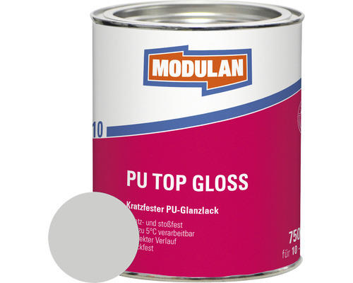 MODULAN 6110 PU Lack Top Gloss RAL 7035 lichtgrau 750 ml