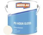 Hornbach MODULAN 6200 PU Lack Aqua Gloss RAL 9010 reinweiß 2,5 L