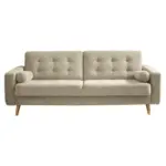 XXXLutz Lauterach - Ihr Möbelhaus bei Bregenz Schlafsofa in Velours Sandfarben