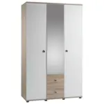 XXXLutz Lauterach - Ihr Möbelhaus bei Bregenz Drehtürenschrank in Weiß, Sonoma Eiche