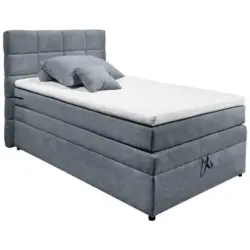 Boxspringbett 120/200 cm in Anthrazit