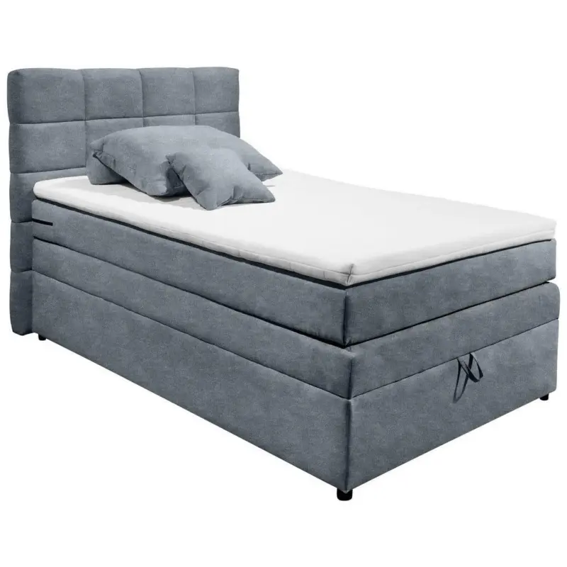 Boxspringbett 120/200 cm in Anthrazit