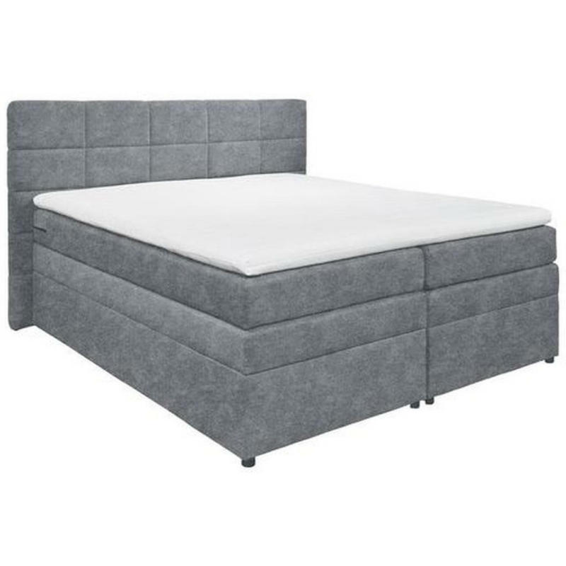 Boxspringbett 180/200 cm in Anthrazit