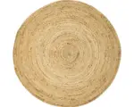 Hornbach Teppich Jute natur rund Ø 160 cm