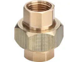 Verschraubung Viega 1 1/4" IG Rotguss verchromt 3330