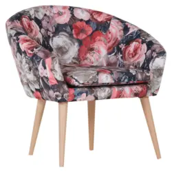 Sessel in Flachgewebe Multicolor