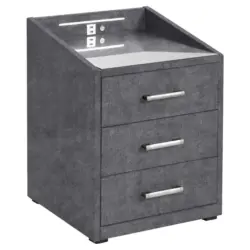 Nachtkästchen in Anthrazit