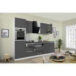 Küchenblock 280 cm in Weiß