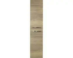 Hochschrank Sanox Seville mit 2 Türen 160x35x35 cm eiche natur