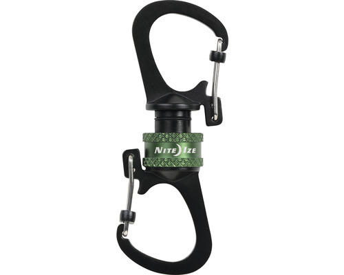 Karabinerhaken Nite Ize SlideLock® 360° Magnetic Locking Dual