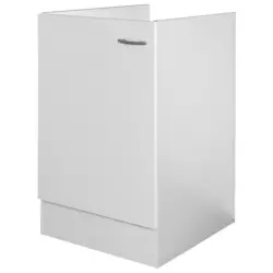 Spülenunterschrank 50/82,2/57,1 cm in Weiß