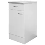 XXXLutz Lauterach - Ihr Möbelhaus bei Bregenz Küchenunterschrank 40/85/60 cm in Weiß, Hellgrau