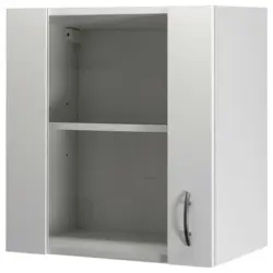 Küchenoberschrank 50/54,8/32 cm in Weiß