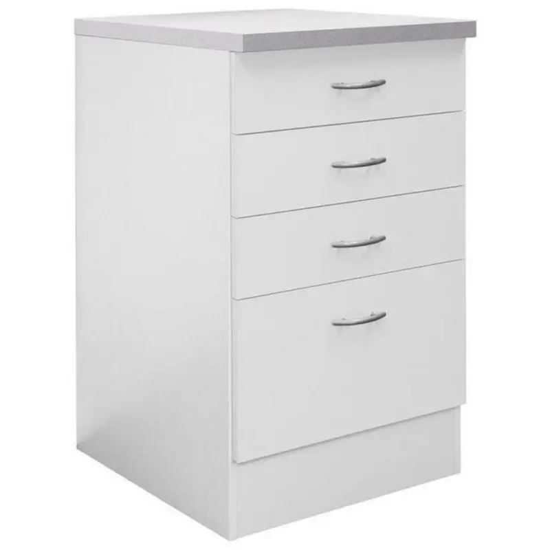 Küchenunterschrank 50/85/60 cm in Weiß