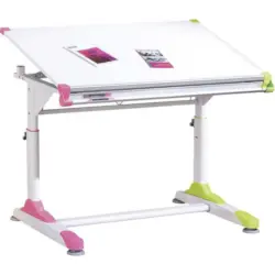 Jugendschreibtisch 100/66/69-84 cm höhenverstellbar