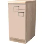 XXXLutz Lauterach - Ihr Möbelhaus bei Bregenz Küchenunterschrank 40/85/60 cm in Sonoma Eiche, Kaschmir