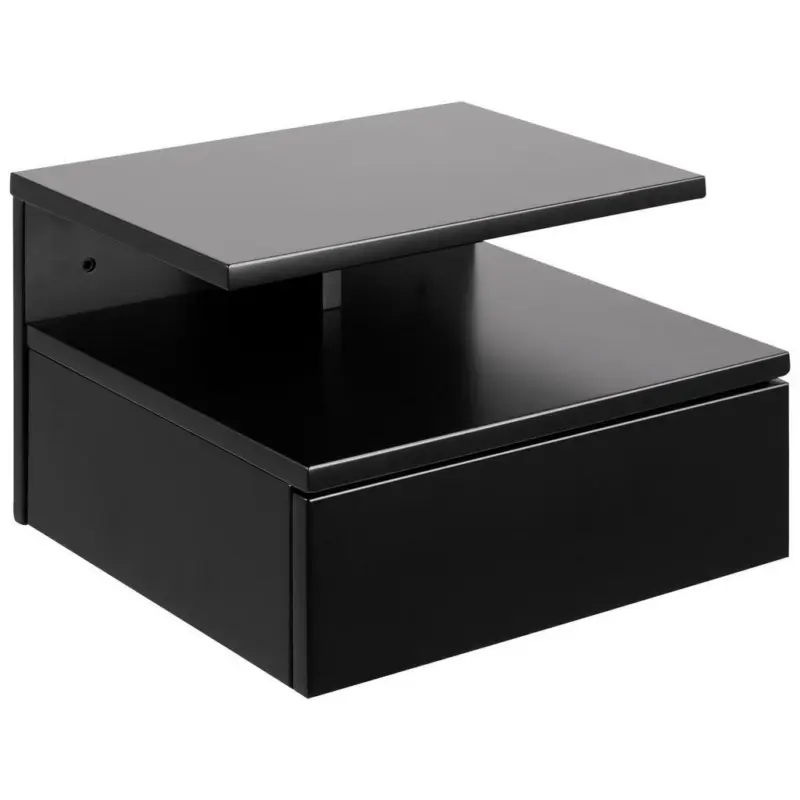 Nachtkästchen in Schwarz