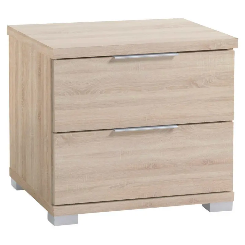 Nachtkästchen in Eichefarben