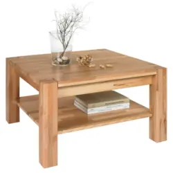Couchtisch in Holz 70/70/45 cm