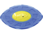 Hornbach Hundespielzeug Nerf Dog Micro Squeak Exo Football Gummi 15 cm blau/gelb