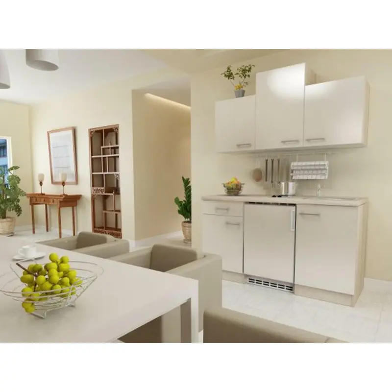 Miniküche 150,5 cm in Sonoma Eiche, Kaschmir