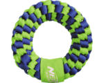 Hornbach Hundespielzeug Nerf Dog Ring geflochten 15 cm blau/grün