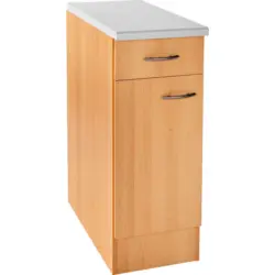 Küchenunterschrank 30/85/57 cm in Buchefarben