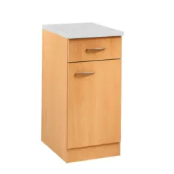 Küchenunterschrank 40/85/60 cm in Buchefarben