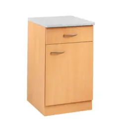 Küchenunterschrank 50/85/57 cm in Buchefarben