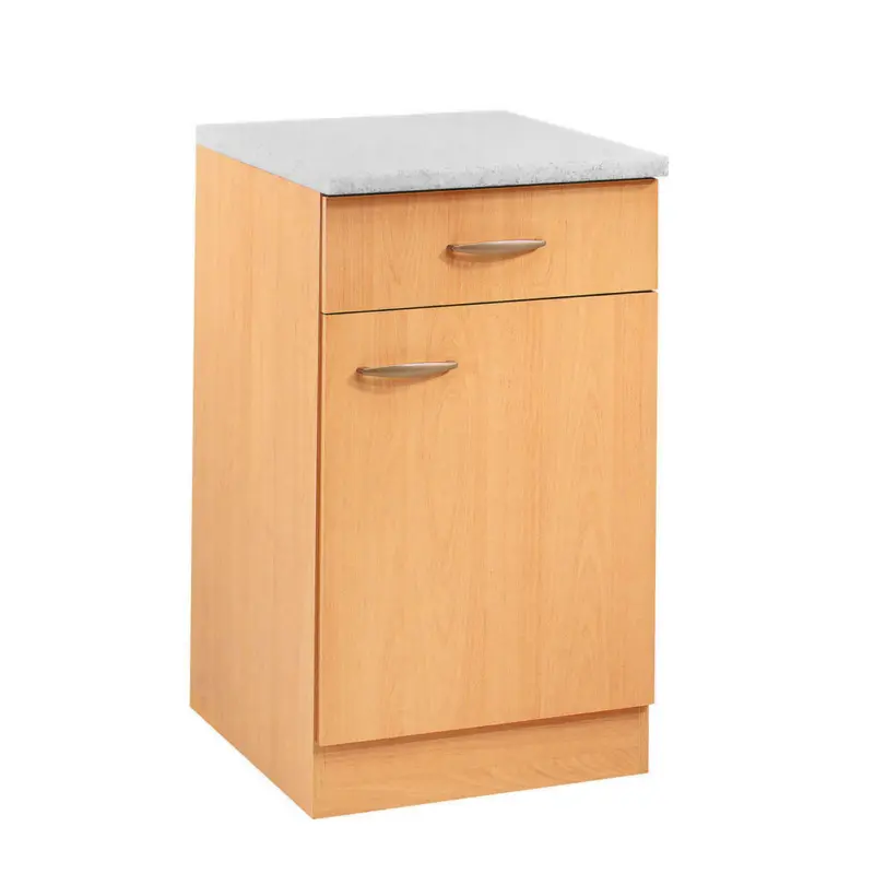 Küchenunterschrank 50/85/57 cm in Buchefarben