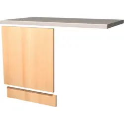 Geräteumbauschrank 100/60/32 cm in Buchefarben