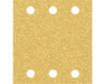 Hornbach Schleifblatt für Schwingschleifer Bosch, 115x107 mm, Korn 40, 6-Loch, 50 Stück