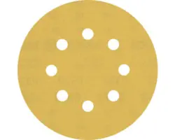 Schleifblatt für Exzenterschleifer Bosch, Ø125 mm, Korn 320, 6-Loch, 50 Stück