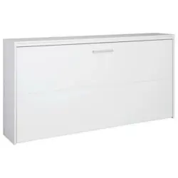 Schrankbett 90/200 cm Weiß