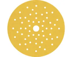 Schleifblatt für Exzenterschleifer Bosch, ø150 mm, Korn 60/120/240, Gelocht, 6 Stück