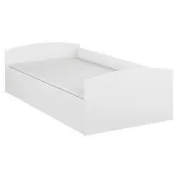 Bett 90/200 cm in Weiß