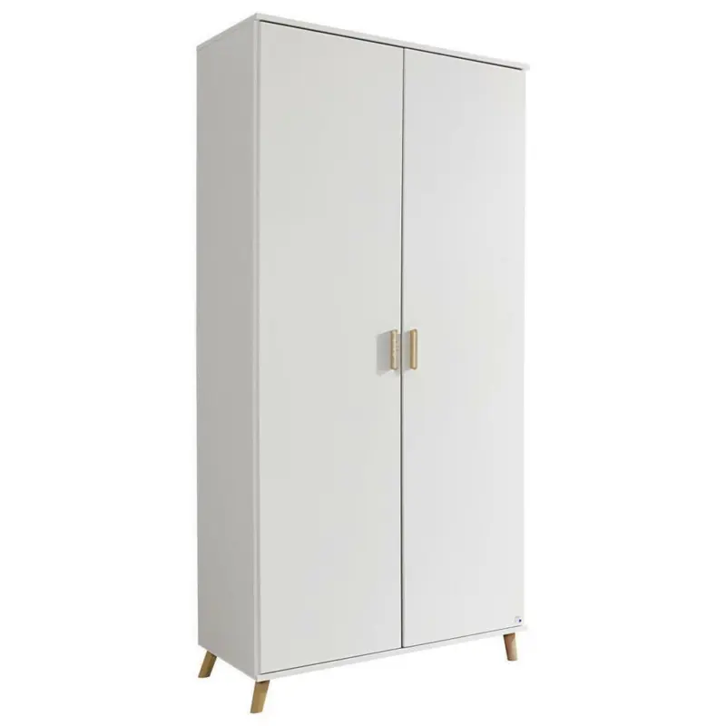 Dreht&uuml;renschrank in Wei&szlig;