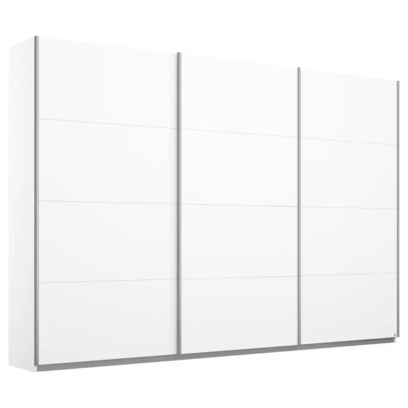 Schwebetürenschrank in Weiß