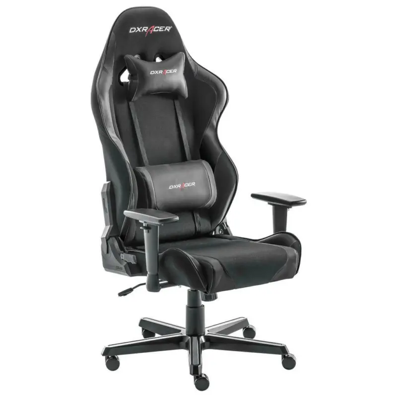 Gamingstuhl in Lederlook Schwarz